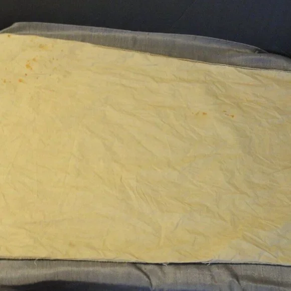 WWII MILITARY USN USGI TAN LUANDRY BAG 53"X64" LARGE SV 1890